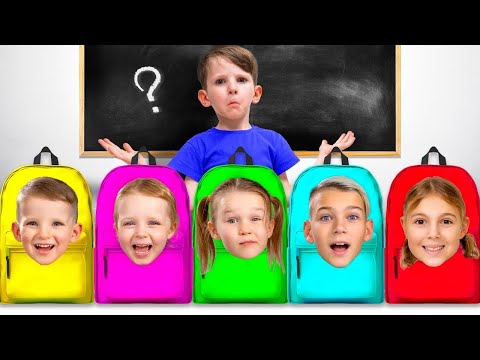 Kinder lernen in der Schule, Freunde zu finden | Videosammlung für Kinder | Vania Mania DE