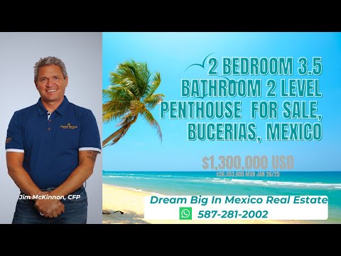 601 2 Level Penthouse, Nayri Ocean, Bucerias Mexico