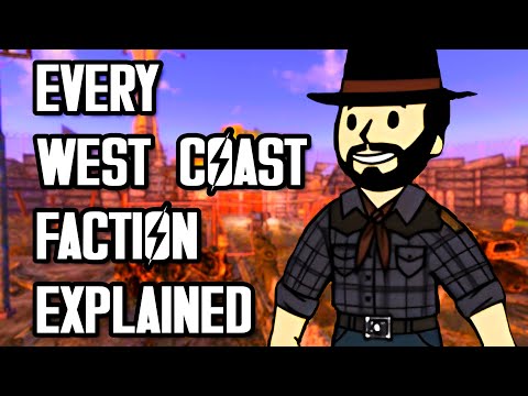 Every West Coast Fallout Faction Explained in 60 Seconds (or Less)