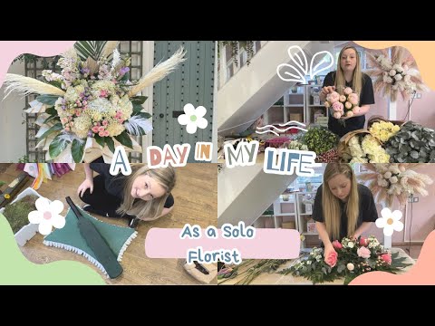 Become A Florist | Behind the scenes of my day as a Studio Florist