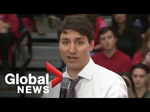 Justin Trudeau's town hall tour rolls into St. Catharines, Ont.