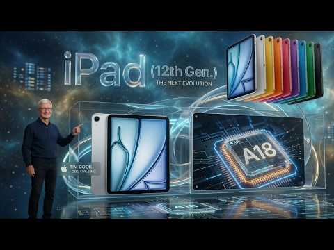 iPad 12th Generation Confirmed Release Date, Price & Leaks: 8GB RAM is a Game Changer!