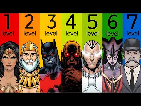 The 7 Levels Of DC Gods