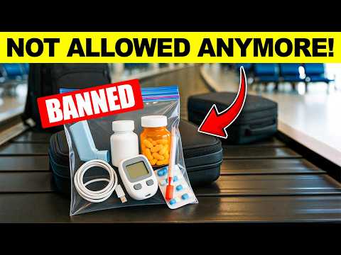 TSA Just BANNED These 8 Senior Medications (Check Your Bag NOW!)