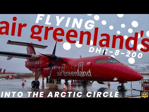 [4K] – Diversion – Air Greenland – De Havilland DHC-8-202Q – GOH-JHS-SFJ – OY-GRR – GL256 – IFS 1029