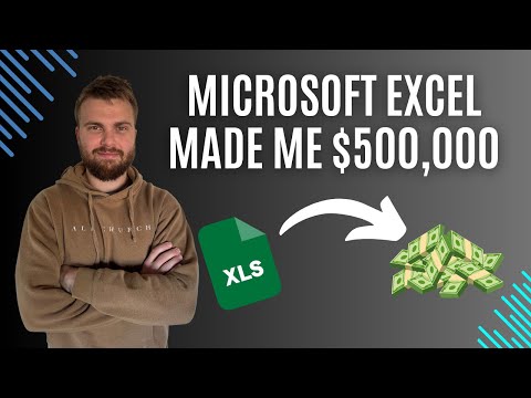 How Microsoft Excel Made Me $500,000