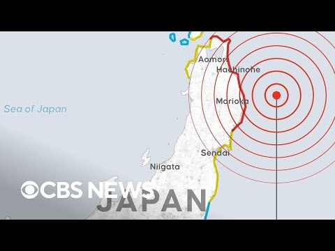 Major earthquake off Japan's north coast