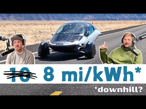 Uhhh Aptera Completed Their First Real-World Efficiency Test, However…