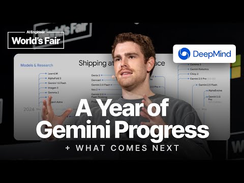 A year of Gemini progress + what comes next — Logan Kilpatrick, Google DeepMind