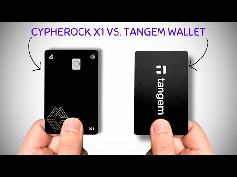 Tangem vs Cypherock X1 Cold Wallet - Choose Wisely!