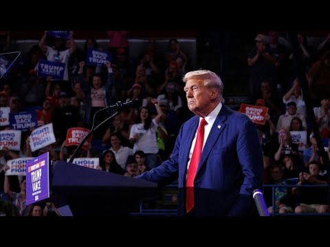 Trump campaigns in Howell, Mich.