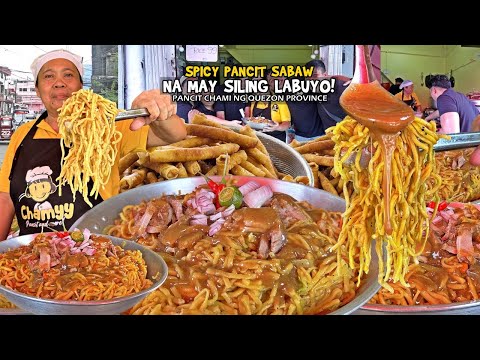 Savory PANCIT ni NANAY na may "SILING LABUYO na SARSA" bawat ORDER sa Project 4 Quezon City!
