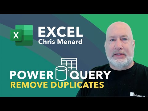 How to Remove Duplicate Rows with Power Query in Excel