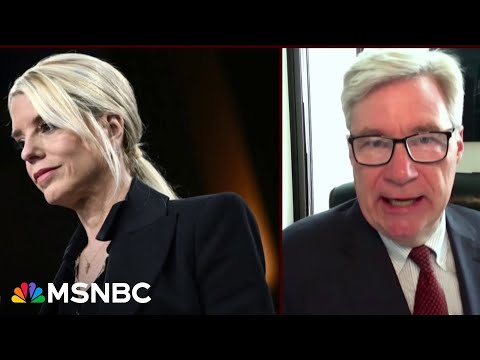 Senator at Bondi hearing says AG came to drop Republican talking points