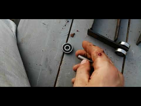 Самодельные ролики для шторы на газель/ сдвижной бок/ сдвижная крыша