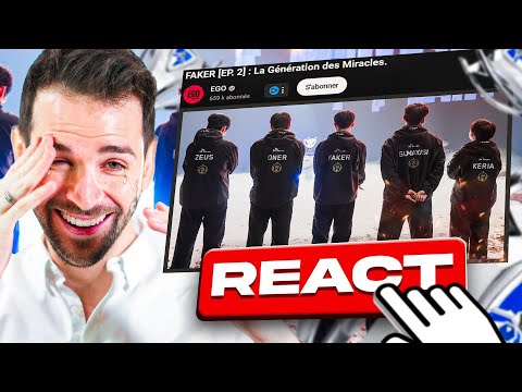 🥹REACT T1 FAKER EGO [EP2]📺SKYYART ÉMU AUX LARMES + ANECDOTES (MERCI INTERNET)