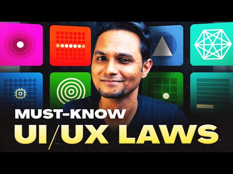 12 UI/UX Laws You MUST KNOW 🧠 | Become a UI/UX Designer in 2024 | Saptarshi Prakash