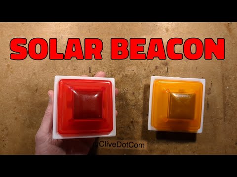 Chinese solar beacon lights