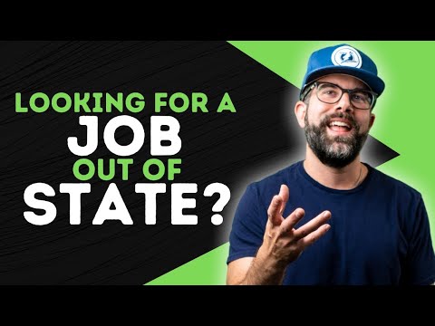 How to apply to a job out of state