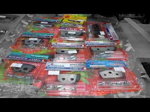 Типы ножей для ледобуров; максимально подробно и полезно, даже я всё понял