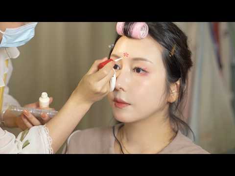 Chinese Makeup Shop ASMR 💄 Influencer Makeup, Hair & Outfit Fairy Experience 🇨🇳 Shanghai Trip