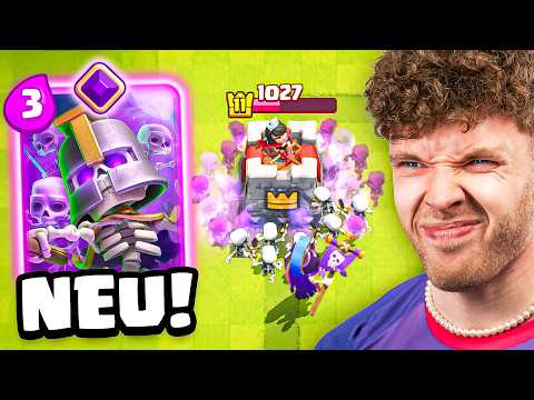 😱🤯ICH SPIELE die NEUE EVO-SKELETTARMEE... (und bin sprachlos) | Clash Royale Deutsch