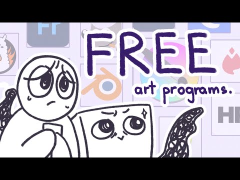 free art programs on pc for broke artists.