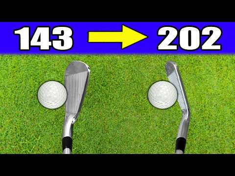 Swing SLOWER but hit the golf ball FURTHER. Every golfer NEEDS this!!