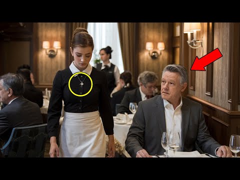 A Poor Waitress Was Fired… Then a Billionaire Noticed Her Pendant and Froze in Shock!