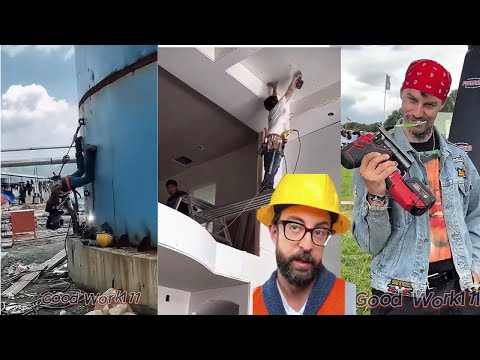 Compilation of worker working methods | funny, smart, tips & situations 👀!...