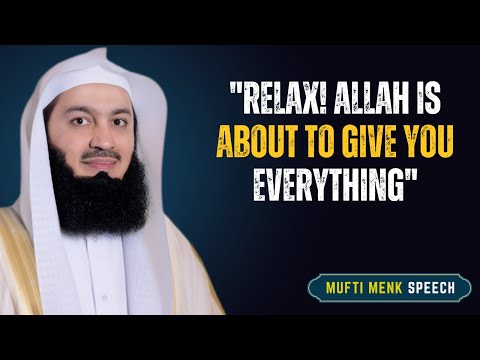 Relax Into the Feeling — Allah Is About to Give You What You Prayed For #muftimenk #islamicreminder