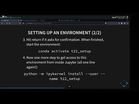 Tutorial: Getting started in Python