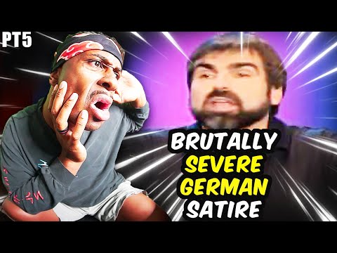 VICIOUSLY DARK GERMAN SATIRE! AMERICAN REACTS To Volkker Pispers History of USA and T3RR01SM PT 5
