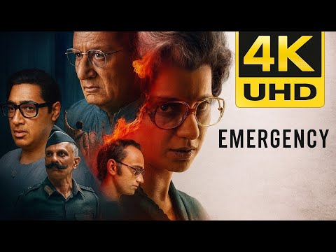 Emergency Movie | 4K UHD Movie | Indra Gandhi | Kangana Ranaut