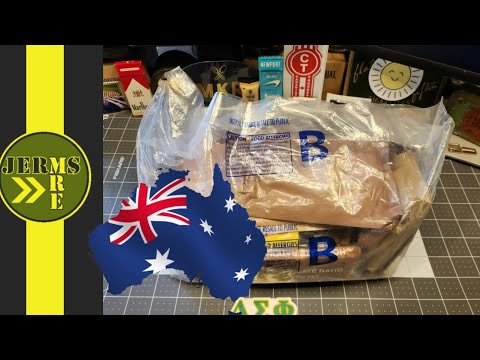 MASSIVE!! 2020 Australian CR1M Menu B MRE Review