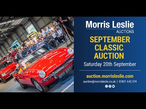 Morris Leslie Classic Car Auction 20/09/2025