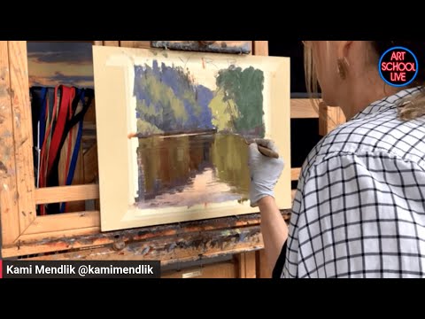 Landscape Painting Simplified with Kami Mendlik