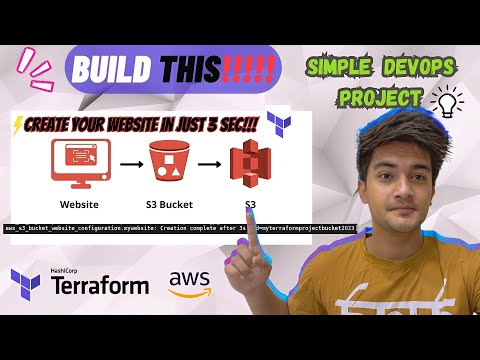 Simple DevOps Project to Practice Terraform with AWS