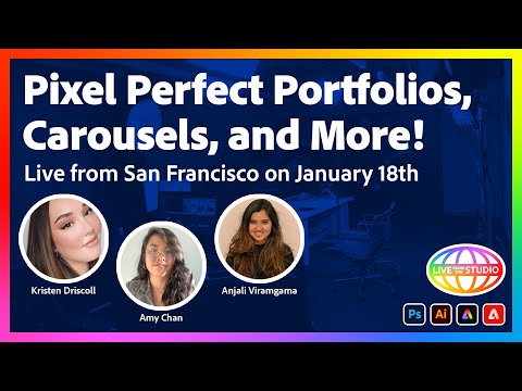 Pixel Perfect Portfolios, Carousels, and More! - Live From San Francisco on January 18th