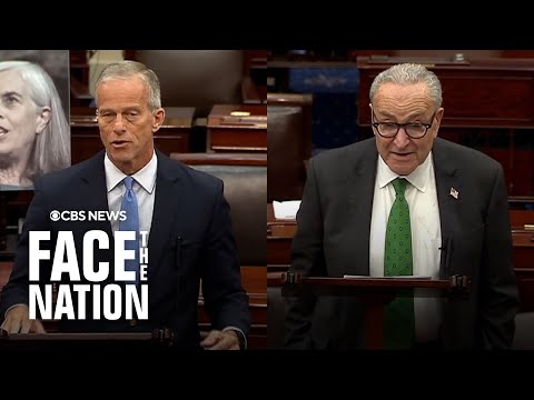 Watch: Thune and Schumer speak on government shutdown Day 27