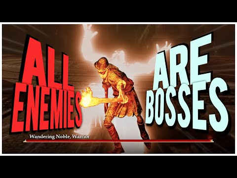 Elden Ring BUT I turned EVERY Enemy into a BOSS