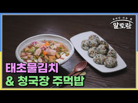 냉장고 채소 활용 100%!! 이계호 교수 표 태초물김치 & 청국장 주먹밥 MBN 251214 방송