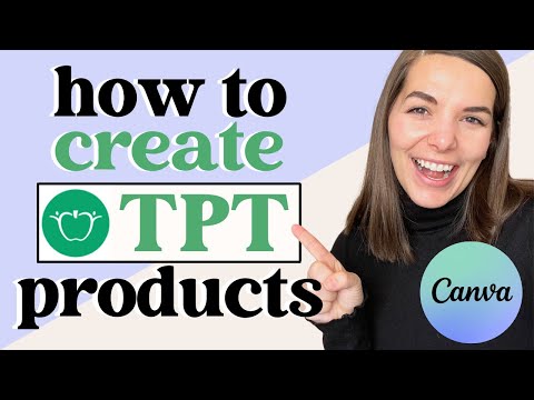 How To Create Teachers Pay Teachers Products in 2023 | Canva For Teachers Tutorial