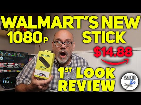 👀 WALMART'S NEW ONN. GOOGLE TV HD STREAMING STICK - REVIEW 👀