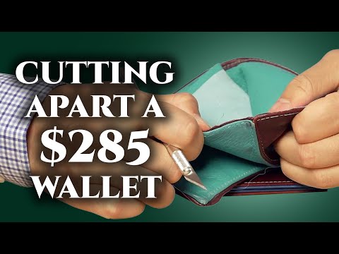 Cutting It Apart: What's Inside a $285 Wallet?