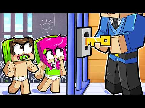 BABIES were TRAPPED in the DAYCARE in Minecraft! 😱