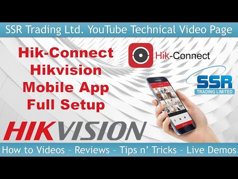 Hik-Connect Full Setup Guide NVR DVR Android Apple App Hikvision CCTV Add Live View Playback Share