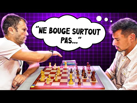 Je prépare un piège en 1 coup… je ne dois PAS rigoler.