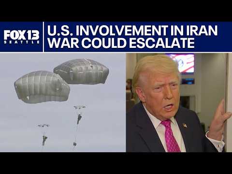 US involvement in the Iran war could escalate