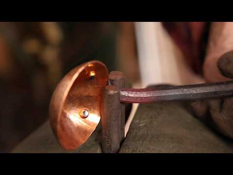 Making Copper and Steel Coffee Scoops